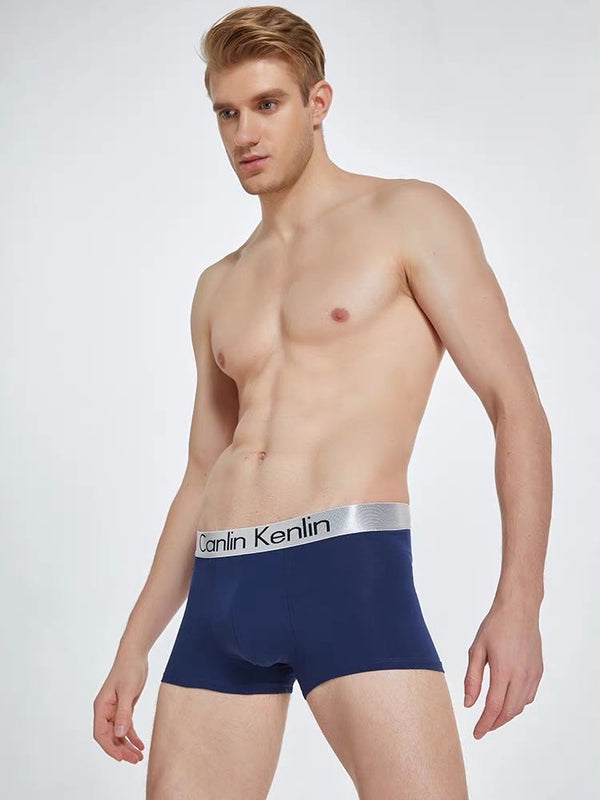 KIT 8 Pecas Cuecas Box Masculina Puro algodão Importado Lisas Slim Fit