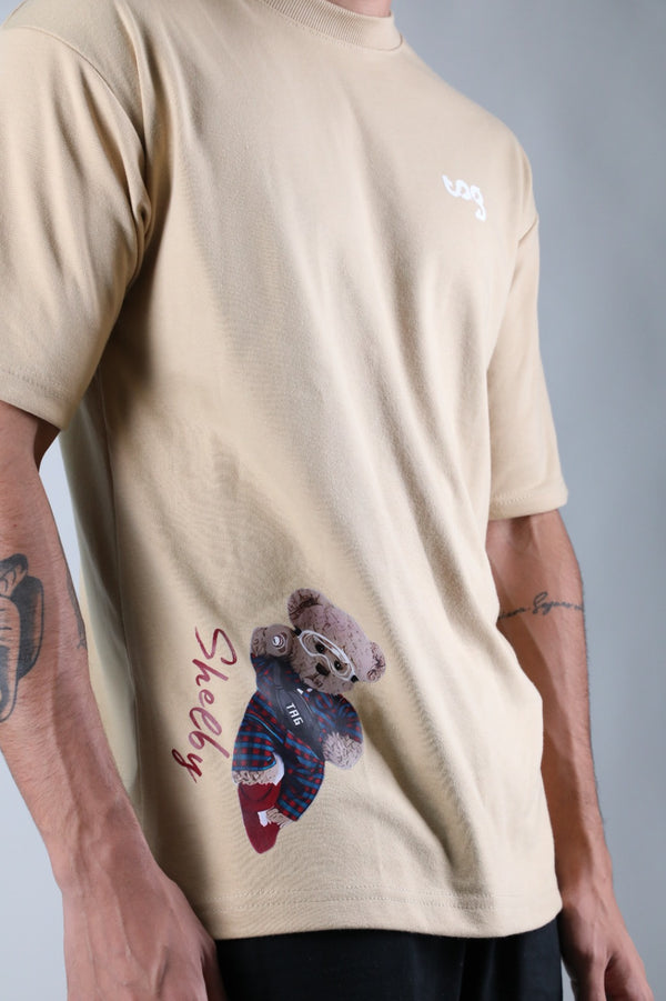 Camiseta Oversized  Streetwear Masculina Com Estampado MEN TREBDY Malha Americano 3A #cmxx